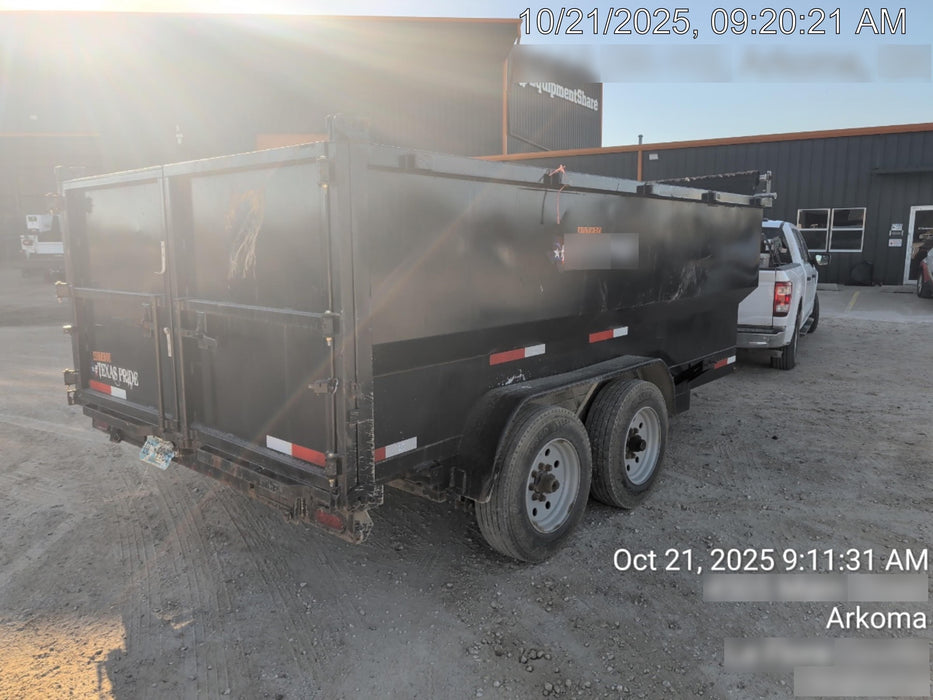 2024 TEXAS PRIDE TRAILERS DT714416KBP