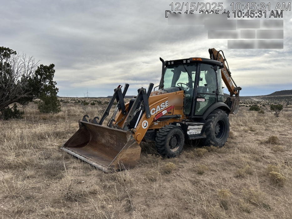 2019 Case 580N EP 74hp Backhoe, Cab/Heat/AC, 4WD, 1 way Aux Hydraulics, ISO Controls