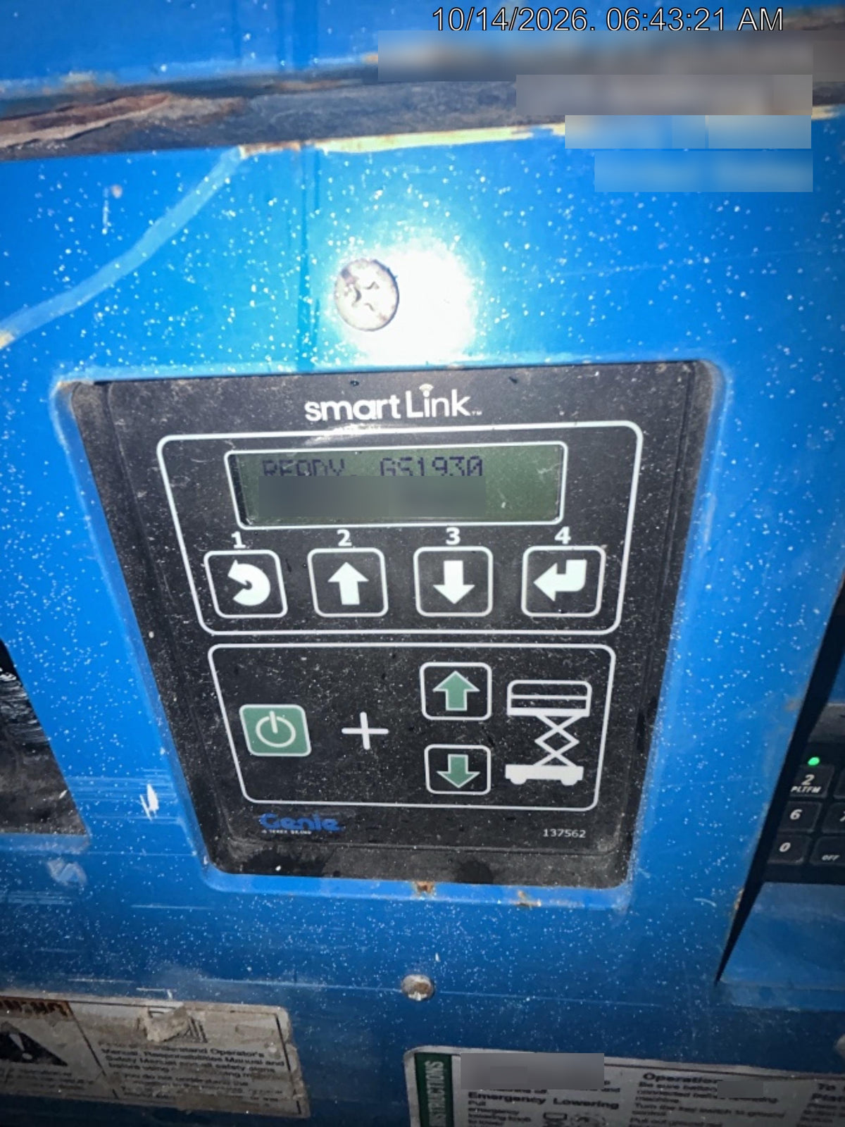 2017 Genie GS-1930 Genie GS1930 Scissor Lift