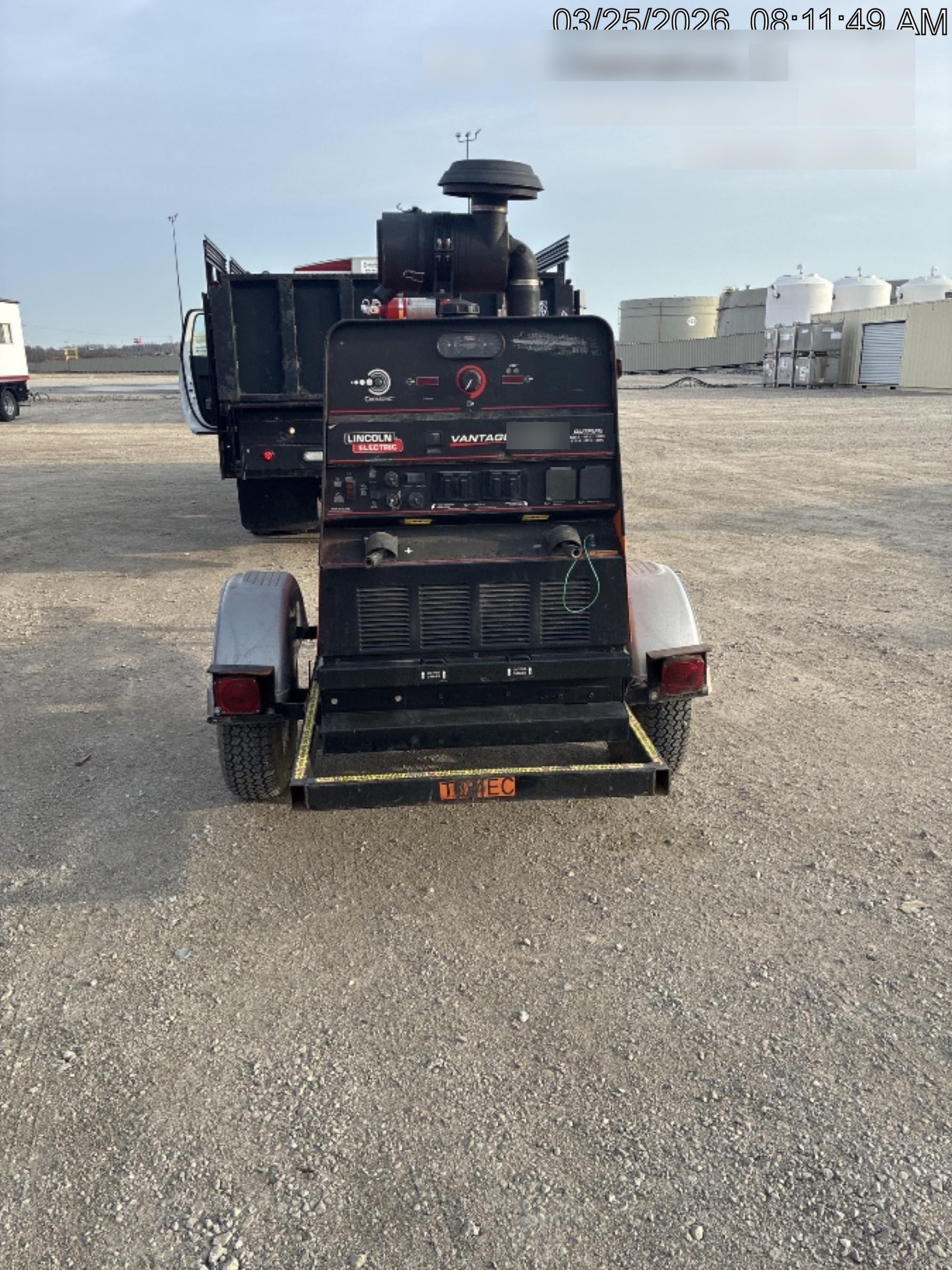 2022 Lincoln Electric Vantage 549X Crosslink Technology, Trailer Mounted, ES Decals, T3