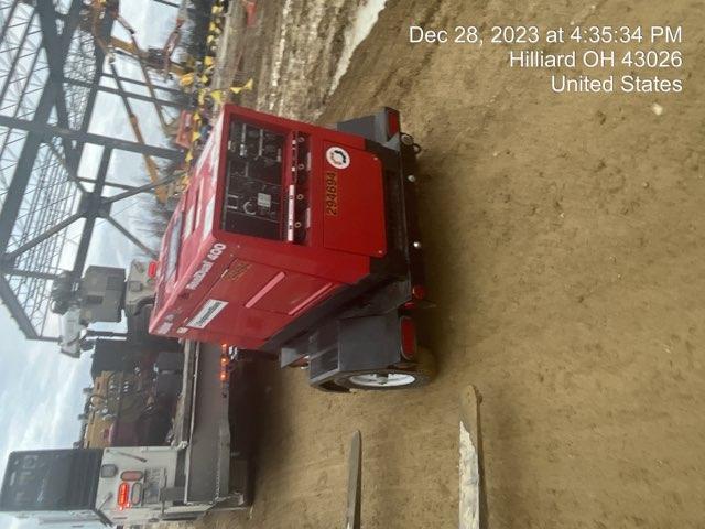 2023 Shindaiwa DGW400MDL Kubota D902 Engine, 23 HP, Dual Op Welder, Wire, Arc, Droop Stick, Tig, and CC Stick Functionality, Simulphase, 3 Phase and 1 Phase Gen Output, Single Axle NB Trlr, Slr Trckl Chrg 12V 12W, Fire Ext