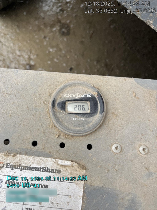 2019 Skyjack SJIII-3219 Standard Options, Trojan Batteries