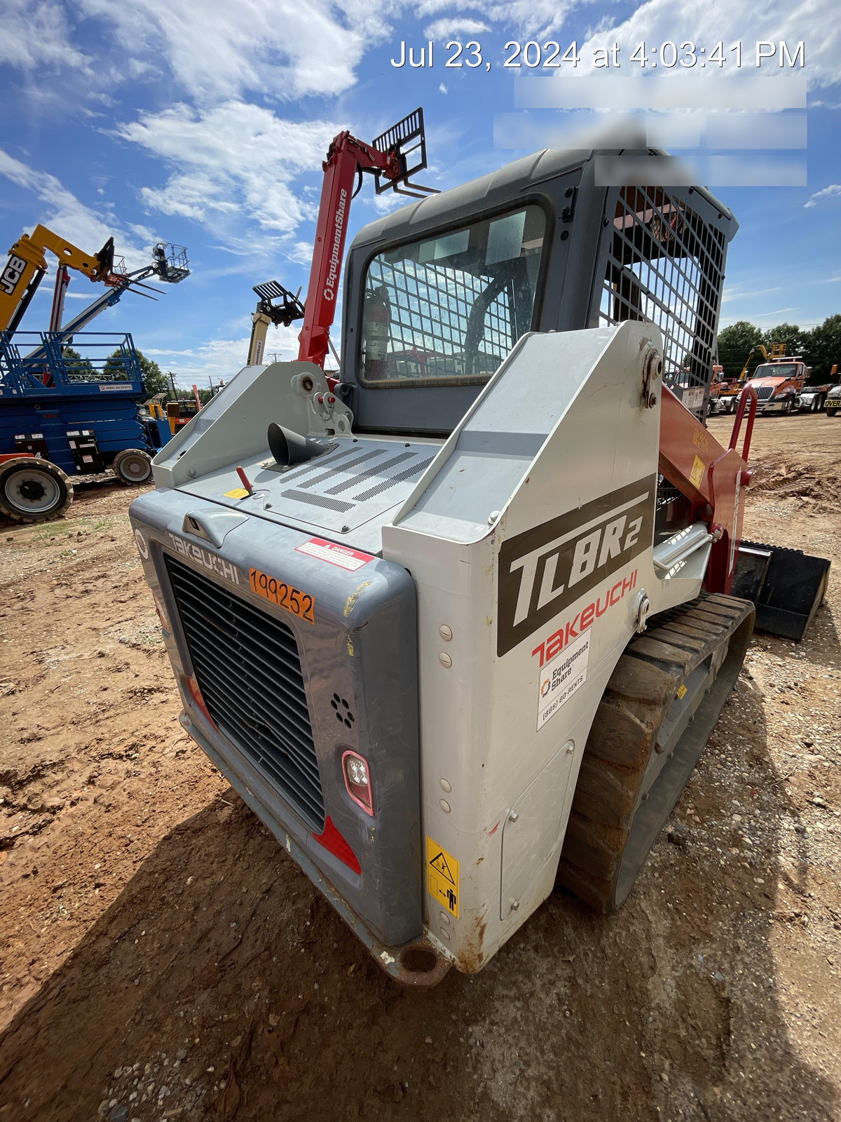 2022 TAKEUCHI TL8R2-R