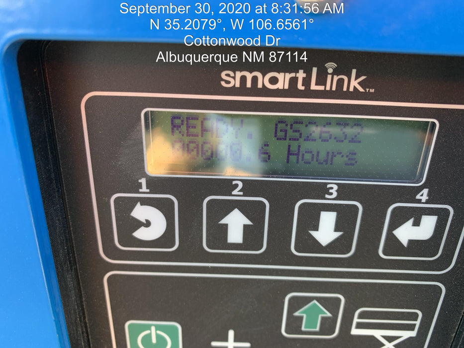 2020 Genie GS-2632 Solid NM Tires, Folding Rails with Half-Height Swing Gate, Beacon