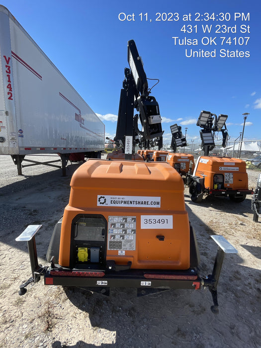 2023 Generac MLT2 Diesel, Flex Switch 120V Input, Powerzone Controller, (4) 320W LED Lights, 4kW Generator, 39.9 Gal Fuel Tank, 2" Ball, T3