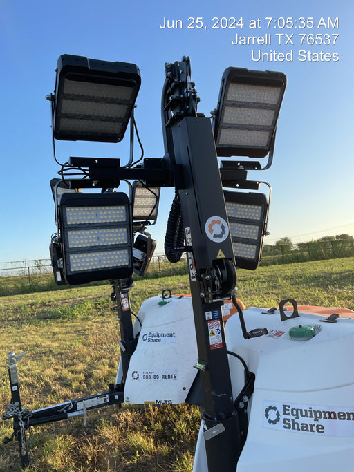 2023 Generac MLT2 Diesel, Flex Switch 120V Input, Powerzone Controller, (4) 320W LED Lights, 4kW Generator, 39.9 Gal Fuel Tank, 2" Ball, T3