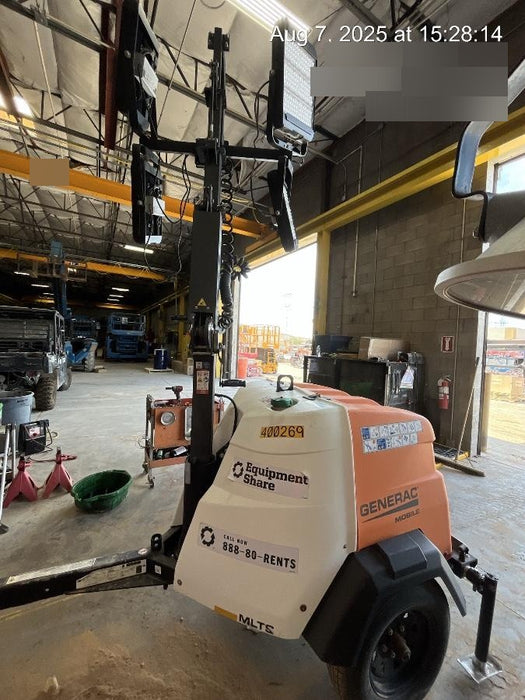 2024 Generac MLT2 Diesel, Flex Switch 120V Input, Powerzone Controller, 
(4) 320W LED Lights, 4kW Generator, 39.9 Gal Fuel Tank, 2" Ball, T3