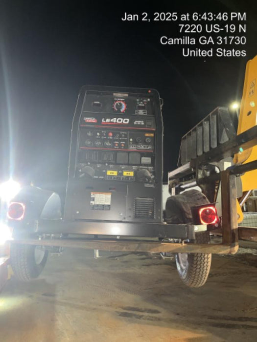 2024 Lincoln Electric LE400 Kubota V1505, Trlr, Cable Rack, Light Kit, ES Decals, T3