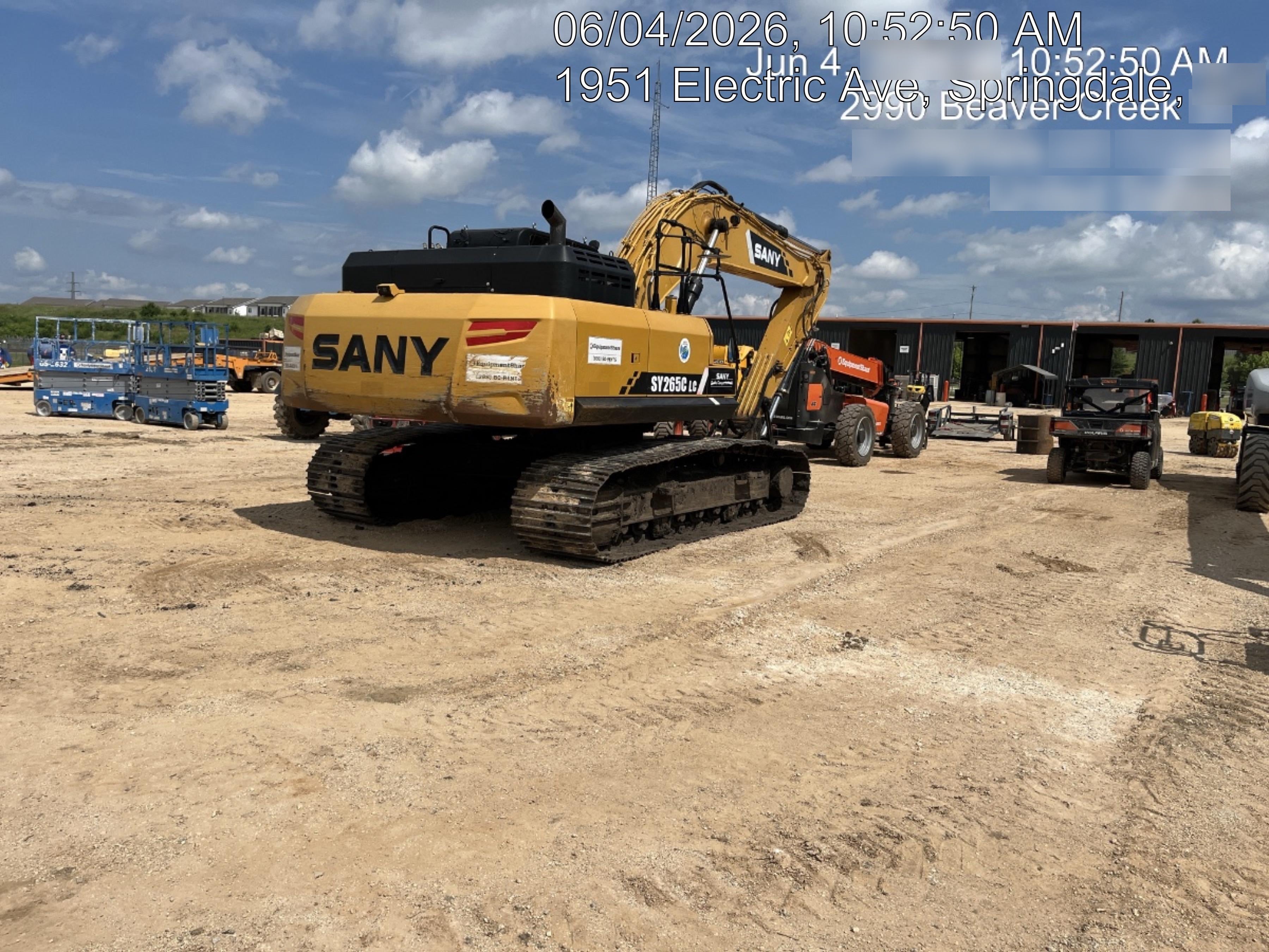 2020 SANY SY265C LC