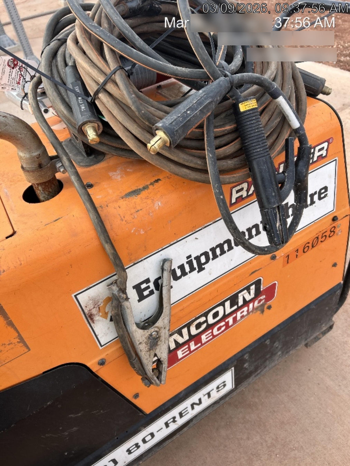 2020 Lincoln Electric Ranger 305 LPG Engine Driven Welder (Kohler®) One-Pak