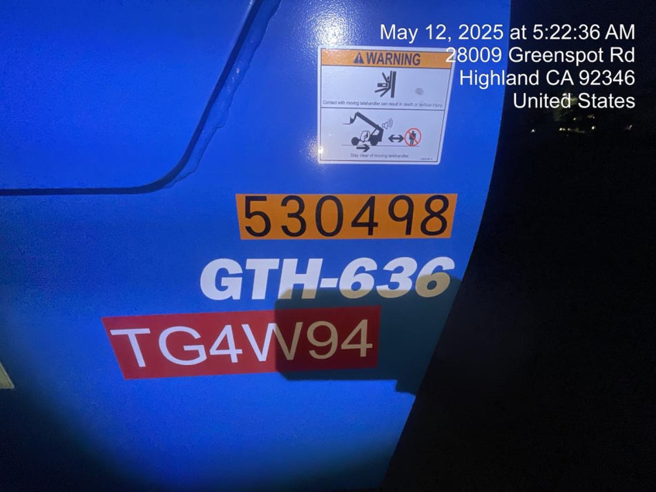 2025 GENIE GTH-636
