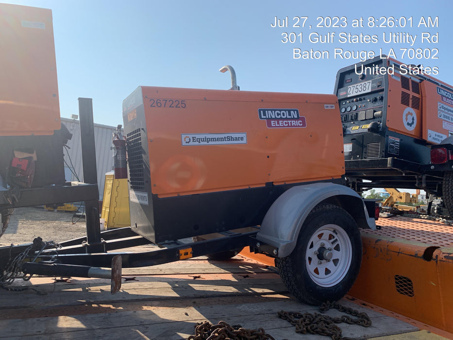 2022 Lincoln Electric LE400 Kubota V1505, Trlr, Cable Rack, Light Kit, ES Decals, T3