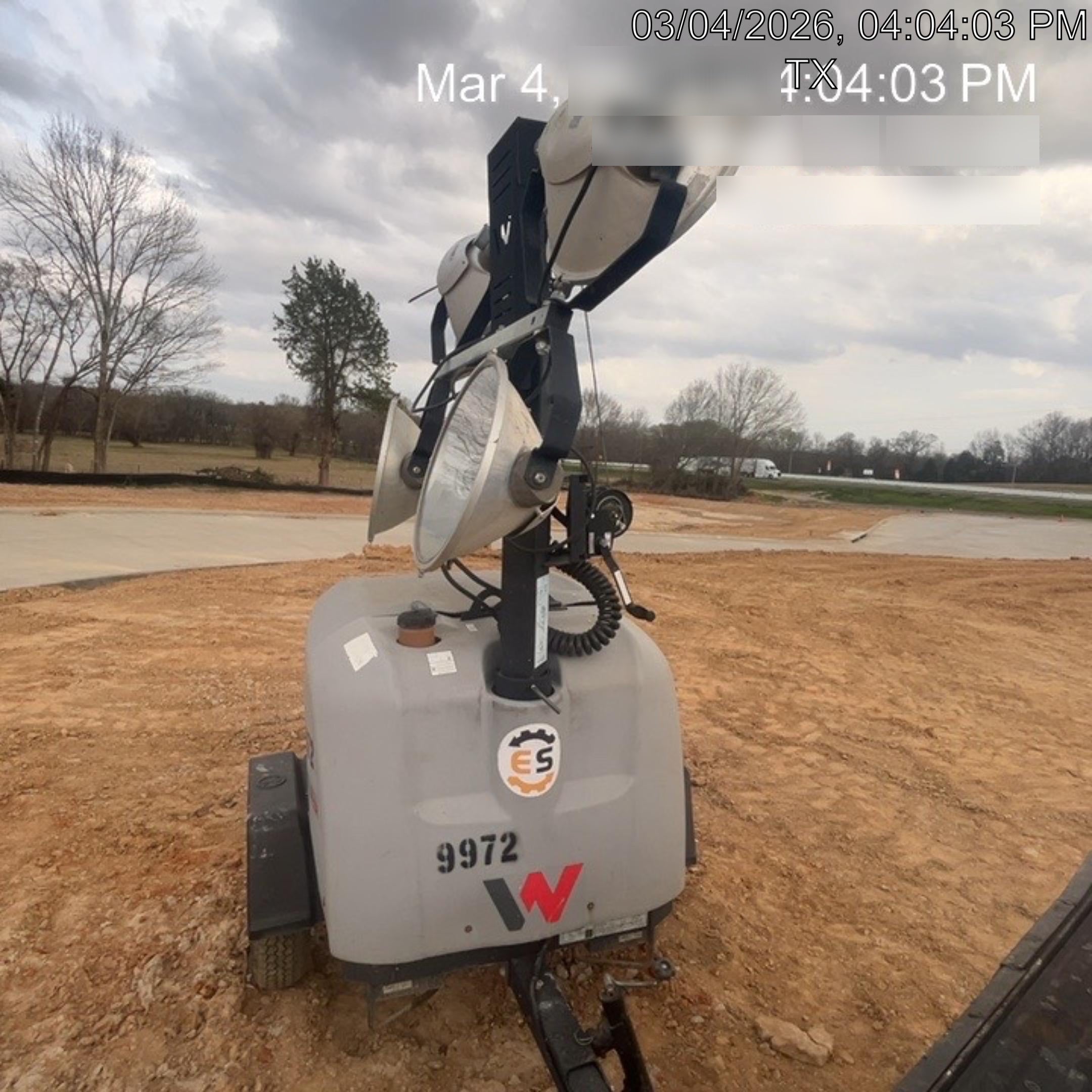 Wacker Neuson LTV6K-MH Wacker Neuson LTV6K Towable Light Tower