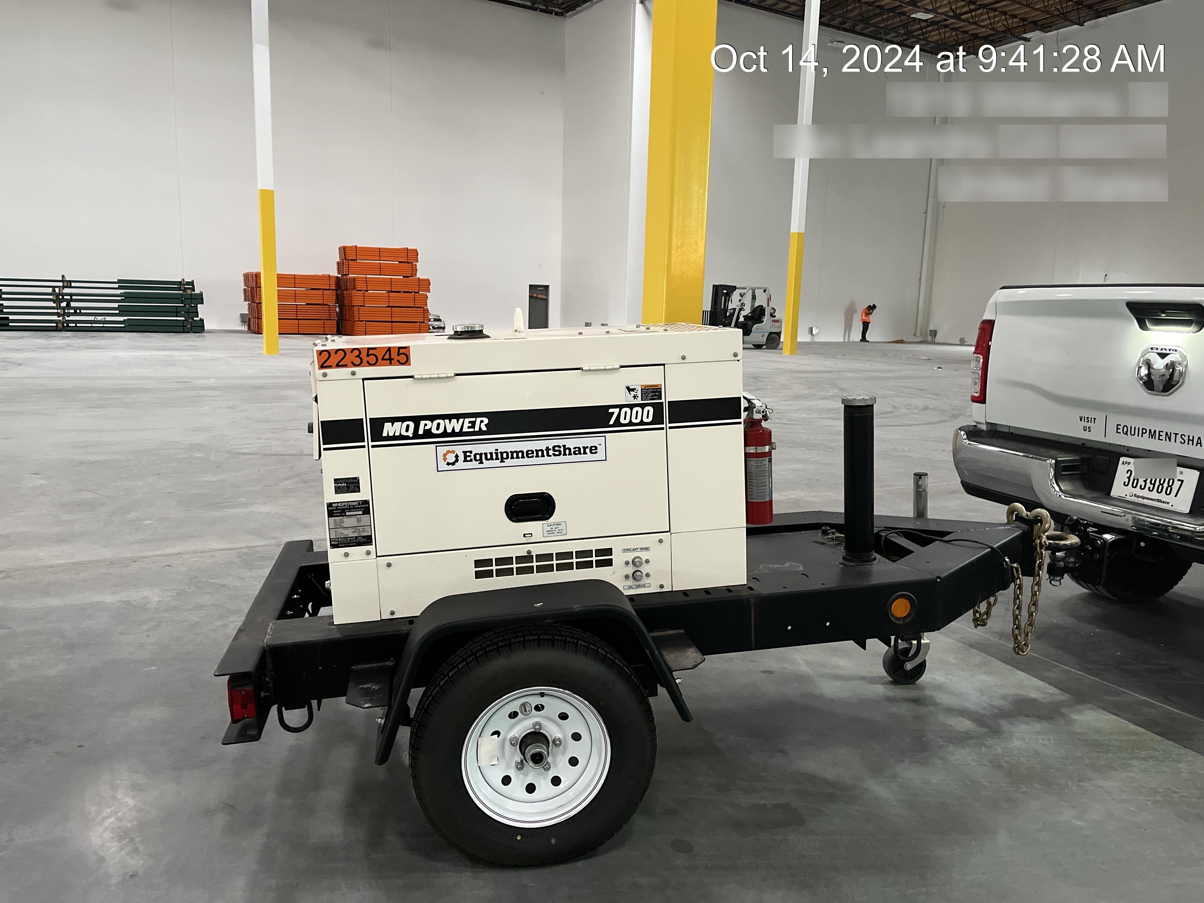 2022 Multiquip DA7000SSA3 Kubota Diesel, Trailer Mounted Package