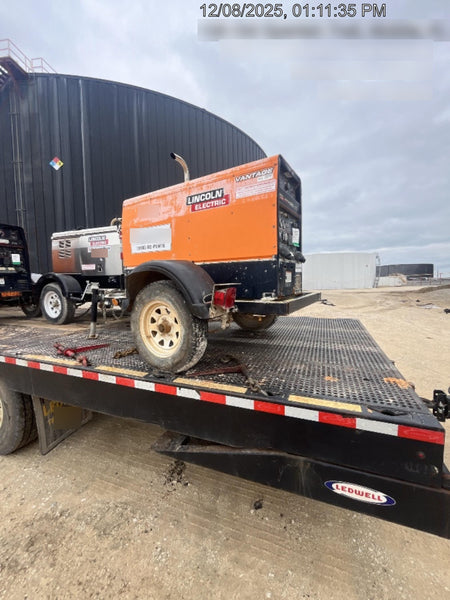 2021 Lincoln Electric Vantage 322 Vantage 322 Ready Pak 3 w/ Decals, ORANGE (includes trailer, cable rack, fender light kit) NO Telematics
