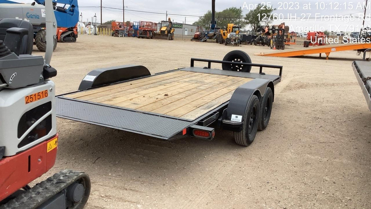 2023 BUCK DANDY 16' Light Duty Tilt Car Hauler