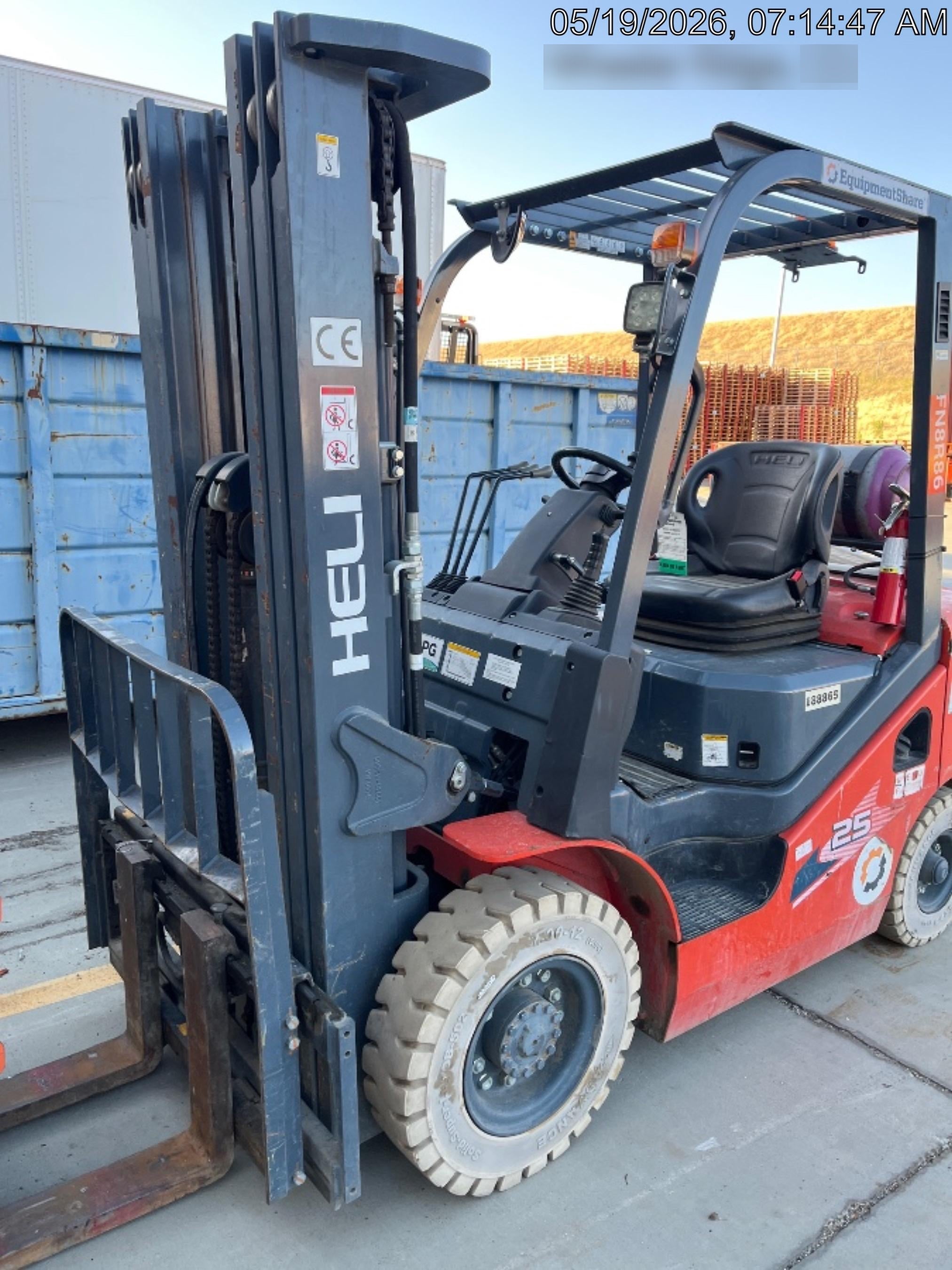2021 HELI CPQYD25-KU1H