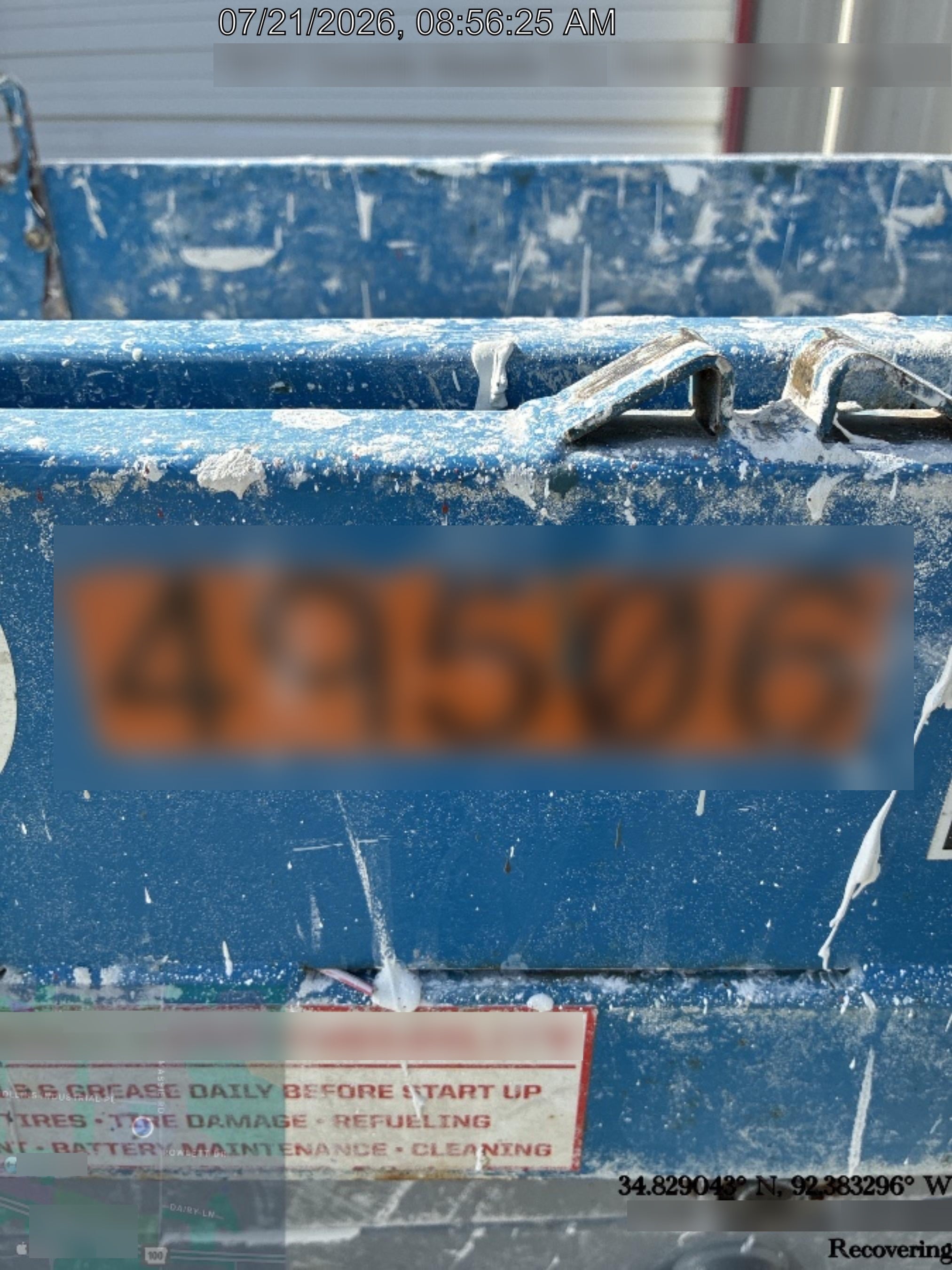 2019 Genie GS-1930 Fixed Rails with Chain Entry