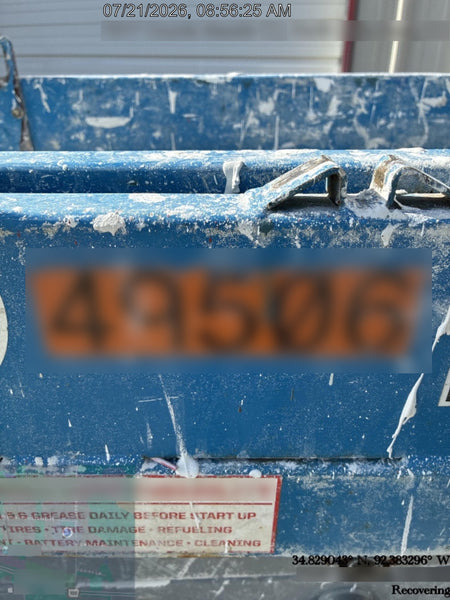 2019 Genie GS-1930 Fixed Rails with Chain Entry