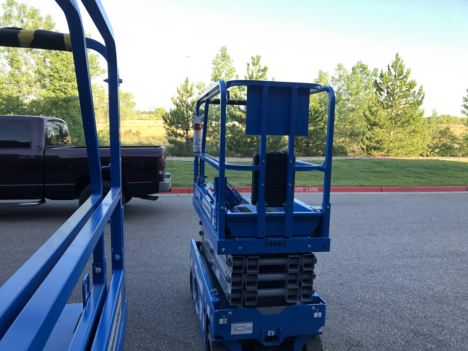 2020 Genie GS-1930 Fixed rails with chain entry gate - Pre A92.20