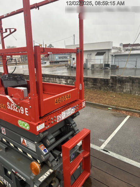 2024 Skyjack SJ3219 Electric Drive, Sld NM Tires, DBcns, RFRails, Power to Platform, T3 + Access Control