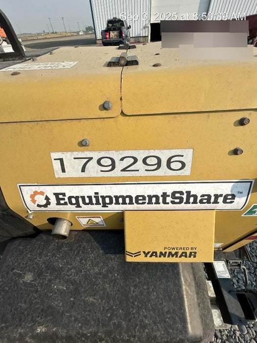 Allmand NLV3GR (4) LED Light Fixture 350W, 23' Vertical Mast, 3kW Prime, Towable, Deep Sea L401, Leveling Jacks, Yanmar T4F 5.8hp