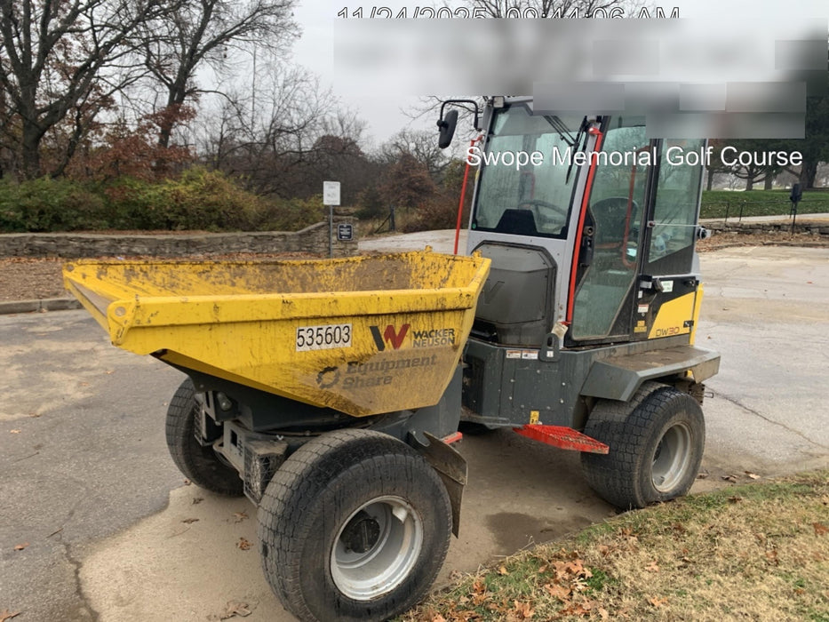 2025 WACKER NEUSON DW311 Cab Turf Tires