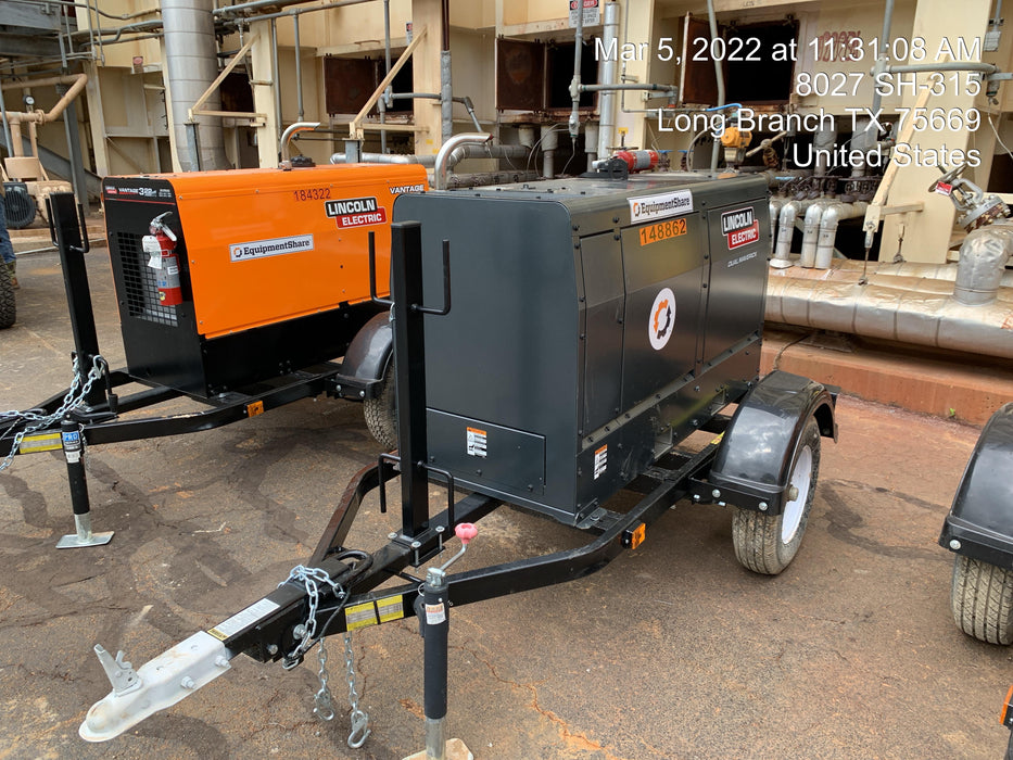 2021 Lincoln Electric Dual Maverick 200/200X Ready Pak 3 (includes trailer, cable rack, fender light kit)