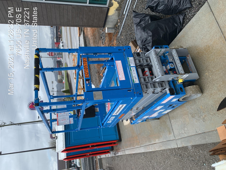 2020 Genie GS-1930 Solid Non Marking Tires, Beacon, Folding rails with half height swing gate