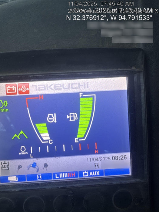 2020 TAKEUCHI TB-235-2CR