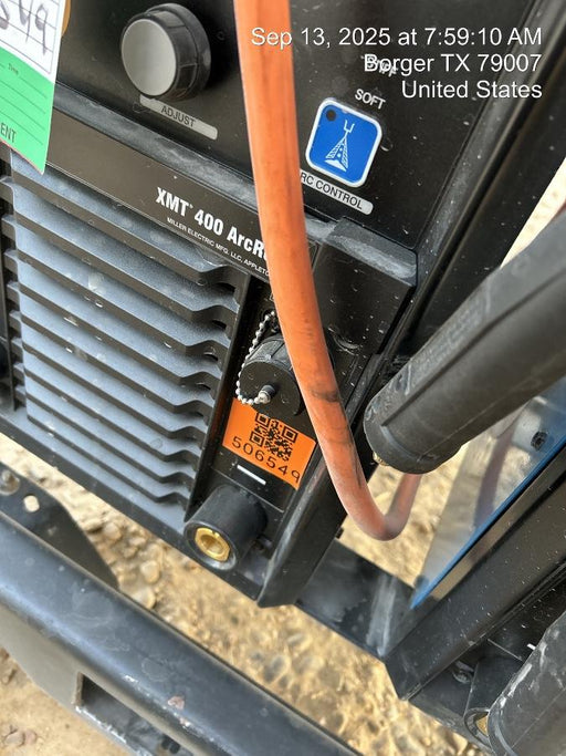 2025 MILLER ELECTRIC XMT 400