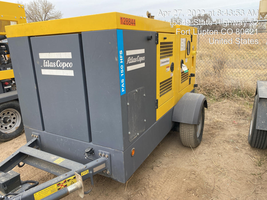 2020 ATLAS COPCO PAS 150 HF CS Enclosed