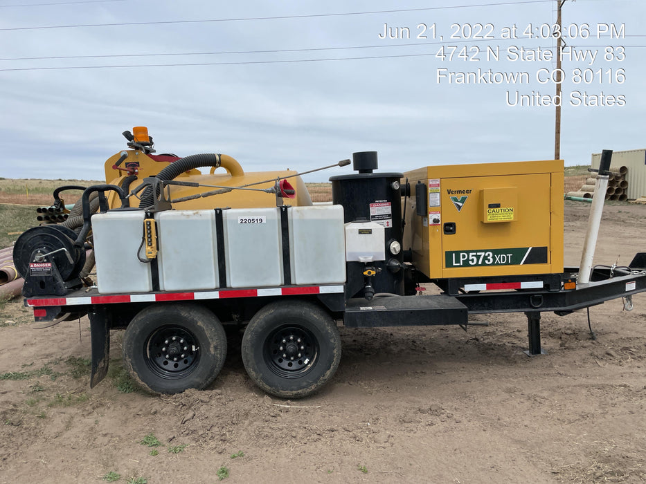 2022 Vac-Tron LP573XDT T4 Koehler Diesel Engine, 500 Gallon Debris Tank, x2 100 Gallon Water Tanks