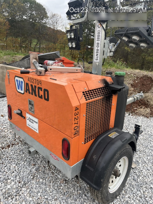 2024 Wanco WLTT-4MM4K Diesel, Deep Sea Controller, Shore Power Plug, Auto Start, (4) 350W LED Floodlights, 4kW Generator, 60 Gal Fuel Tank, 2" Ball, T3