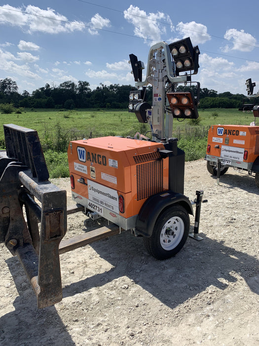 2024 Wanco WLTT-4MM4K Diesel, Deep Sea Controller, Shore Power Plug, Auto Start, (4) 350W LED Floodlights, 4kW Generator, 60 Gal Fuel Tank, 2" Ball, T3