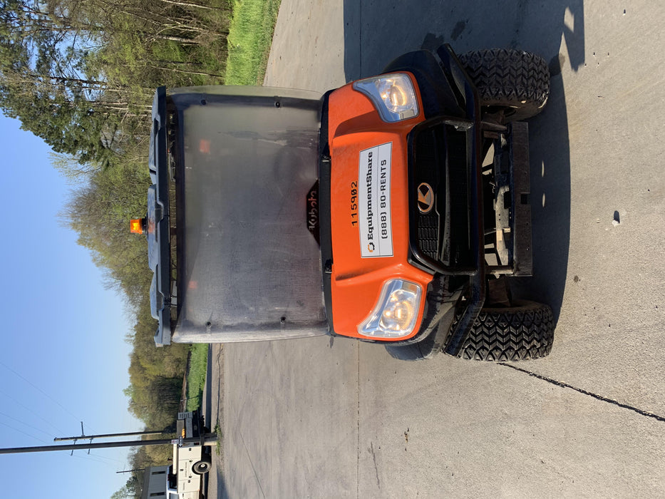 2020 Kubota RTV-X1140W-H 4WD, LED Strobe, Windshield Acrylic Clear, Plastic Canopy, Wire Harness Kit, Backup Alarm