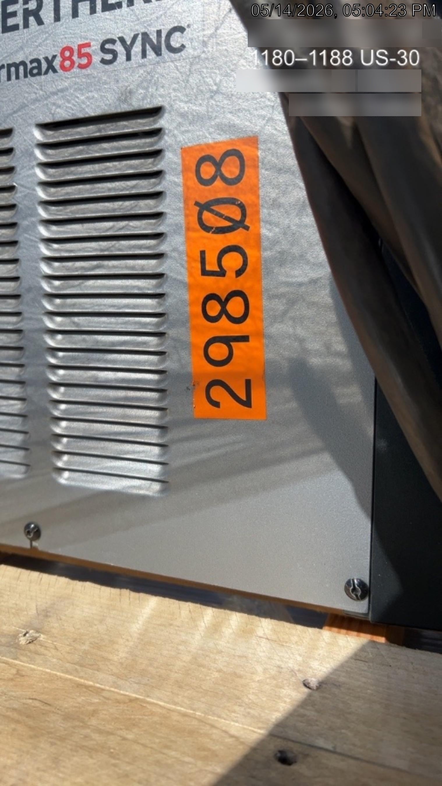 2023 HYPERTHERM Powermax 85
