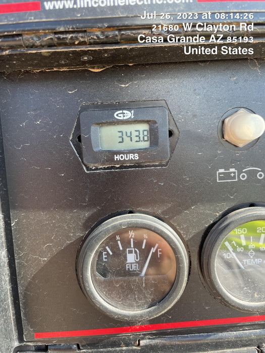 2022 Lincoln Electric LE400 Kubota V1505, Trlr, Cable Rack, Light Kit, ES Decals, T3