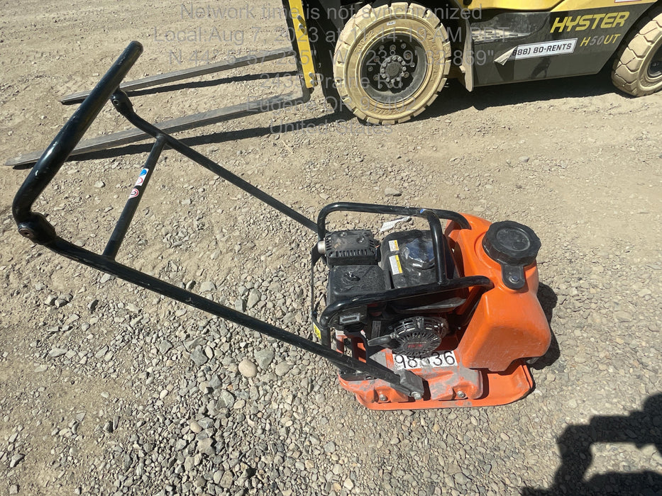 2020 Multiquip MVC88VTHW Plate Honda GX160 w/water tank 20 wide