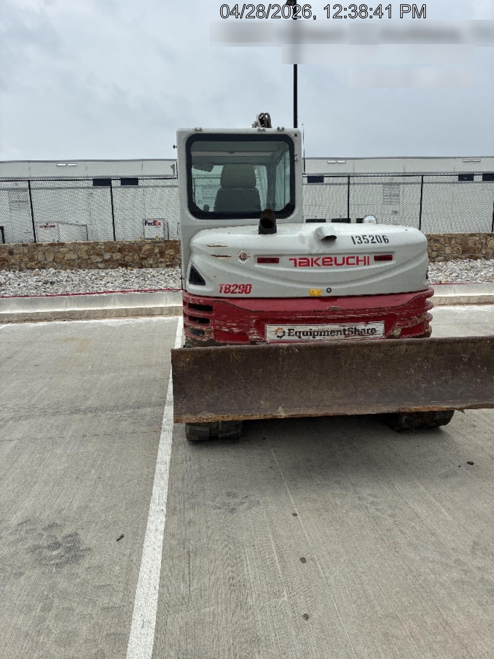 2021 TAKEUCHI TB290C