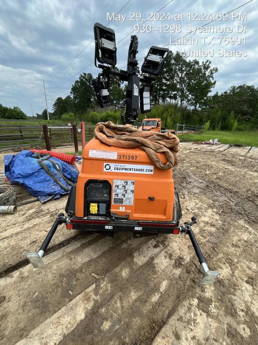 2023 Generac MLT2 Diesel, Flex Switch 120V Input, Powerzone Controller, 
(4) 320W LED Lights, 4kW Generator, 39.9 Gal Fuel Tank, 2" Ball, T3