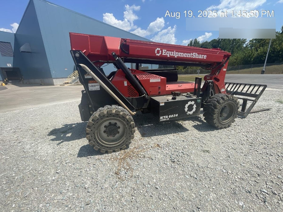 2020 Manitou MTA6034 Canopy, Solid Tires, Work Lights, Beacon, Aux Hydraulics, Back up Alarm, Mirrors, ES Keypad