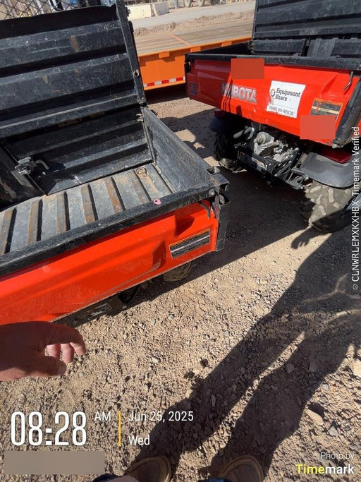 2022 Kubota RTV-X1140W-H Plastic Canopy, Windshield Acrylic Clear, LED Strobe Light, Wire Harness Kit, Back up Alarm