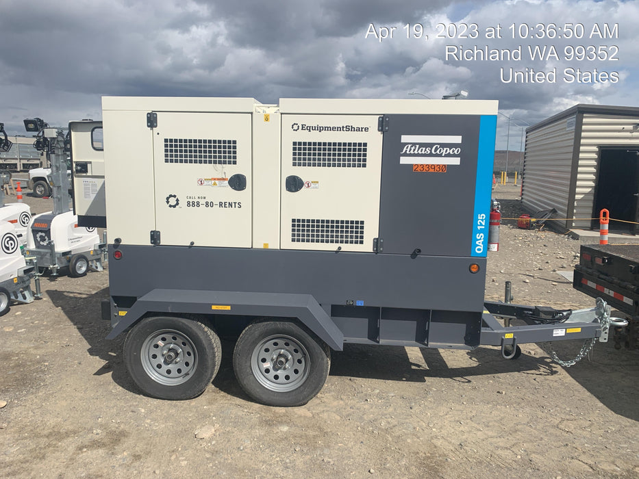 2022 ATLAS COPCO QAS 125