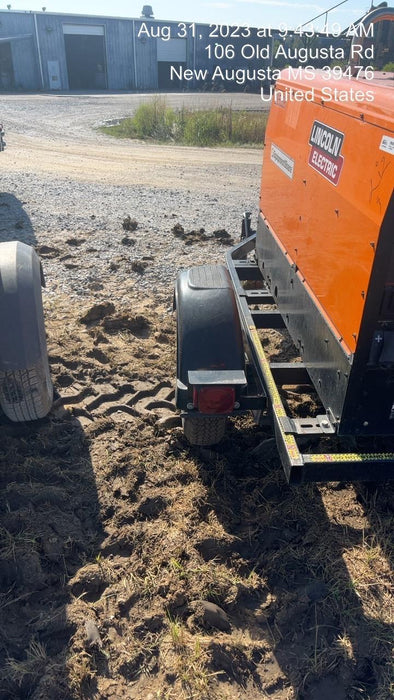 2022 Lincoln Electric LE400 Kubota V1505, Trlr, Cable Rack, Light Kit, ES Decals, T3