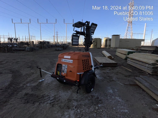 2023 Generac MLT2 Diesel, Flex Switch 120V Input, Powerzone Controller, 
(4) 320W LED Lights, 4kW Generator, 39.9 Gal Fuel Tank, 2" Ball, T3