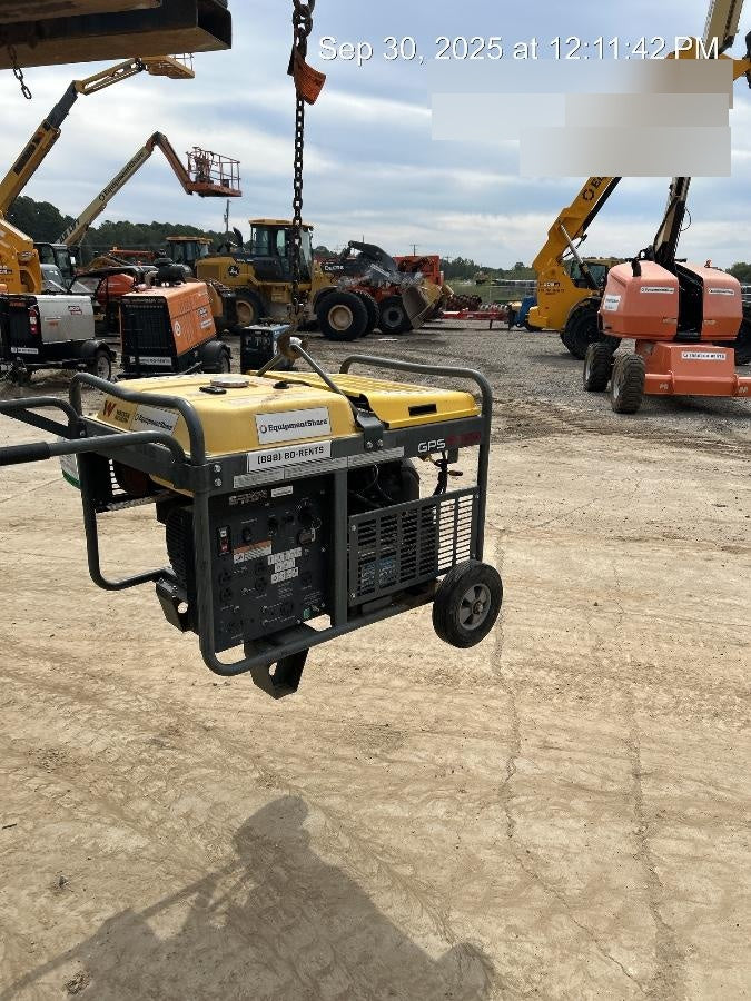 2020 Wacker Neuson GPS9700A GENERATOR,EPA,CSA,WHEEL KIT