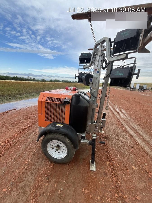 2024 Wanco WLTT-4MM4K Diesel, Deep Sea Controller, Shore Power Plug, Auto Start, (4) 350W LED Floodlights, 4kW Generator, 60 Gal Fuel Tank, 2" Ball, T3