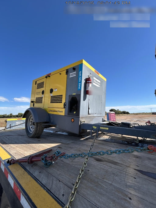 2021 ATLAS COPCO PAS 100 HF CS Enclosed