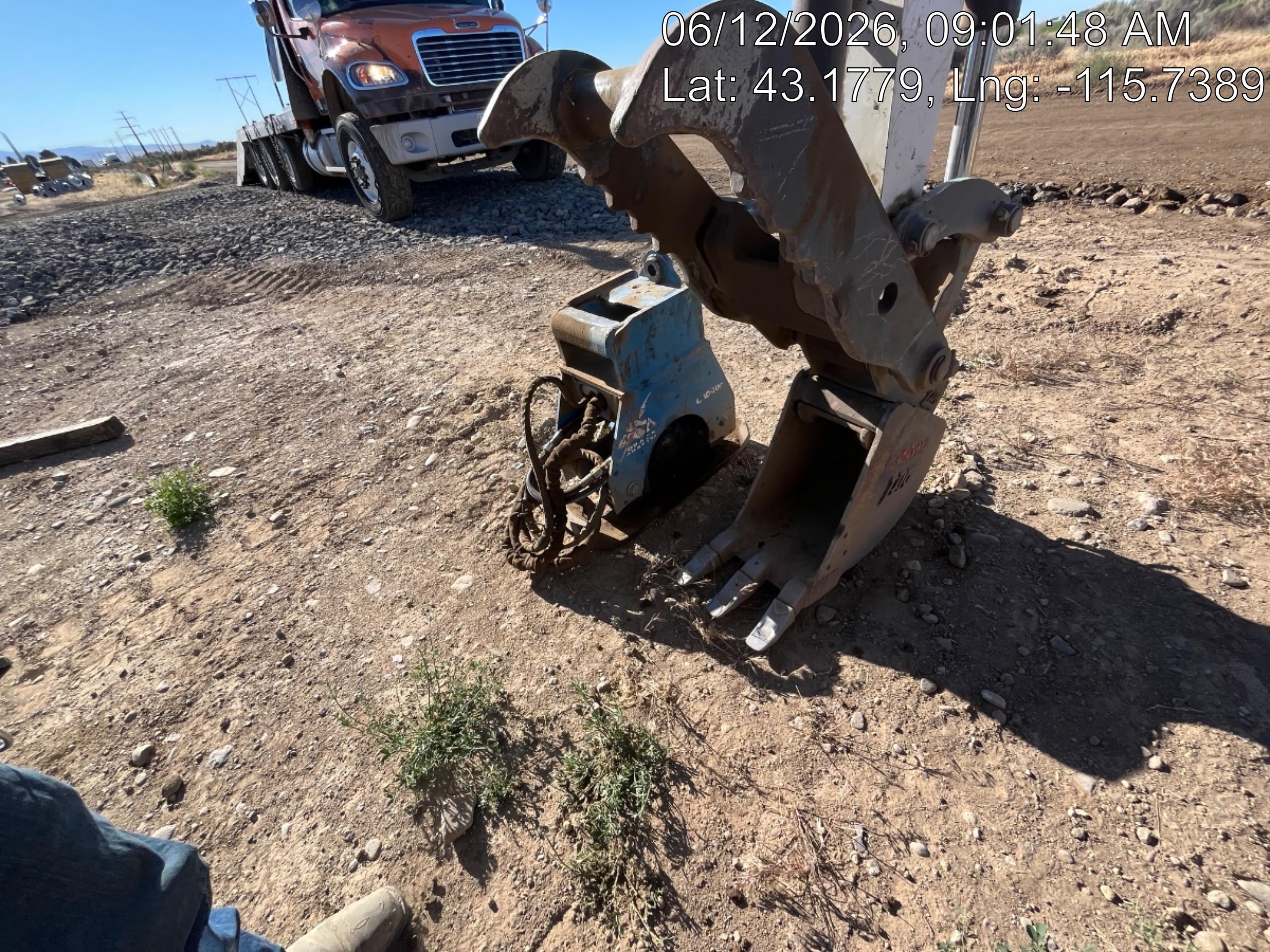 2022 OKADA 12" Plate Compactor - Mini Excavator